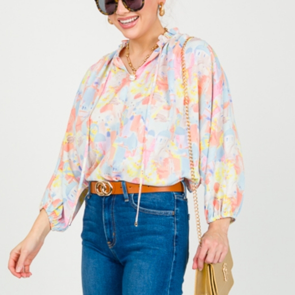 ANTHROPOLOGIE Top Size Large - Picture 1 of 7